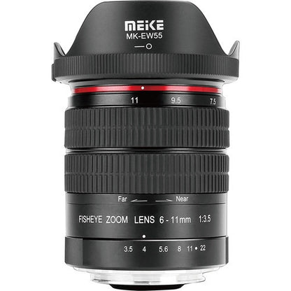 [CLEARANCE] Meike 6-11mm f/3.5 Wide Angle Fisheye Manual Focus Lens for Nikon N1-Mount Mirrorless Cameras