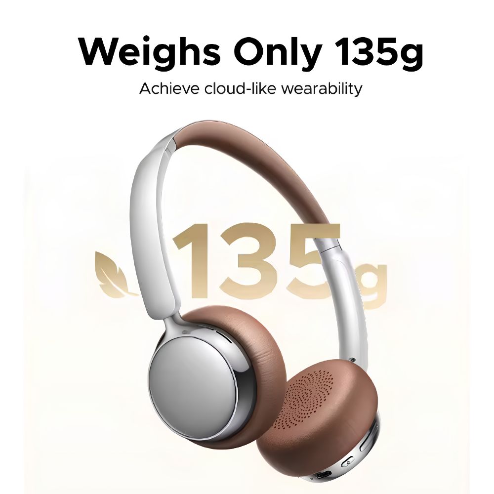 UGREEN Studio Plus Over-Ear Bluetooth Headphones w/ 80H Batt Life Bluetooth 6.0 30mm Driver | HP207