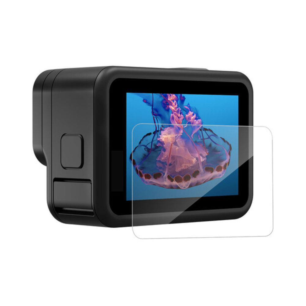 TELESIN GOPRO HERO 12 11 10 9 HD Protective 9H Tempered Glass Kit for Action Camera