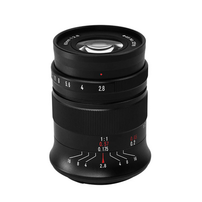 7Artisans 60mm F/2.8 Mark II APS-C Format Nikon Z Mount Macro Telephoto Prime Lens MF Manual Focus for Mirrorless Cameras