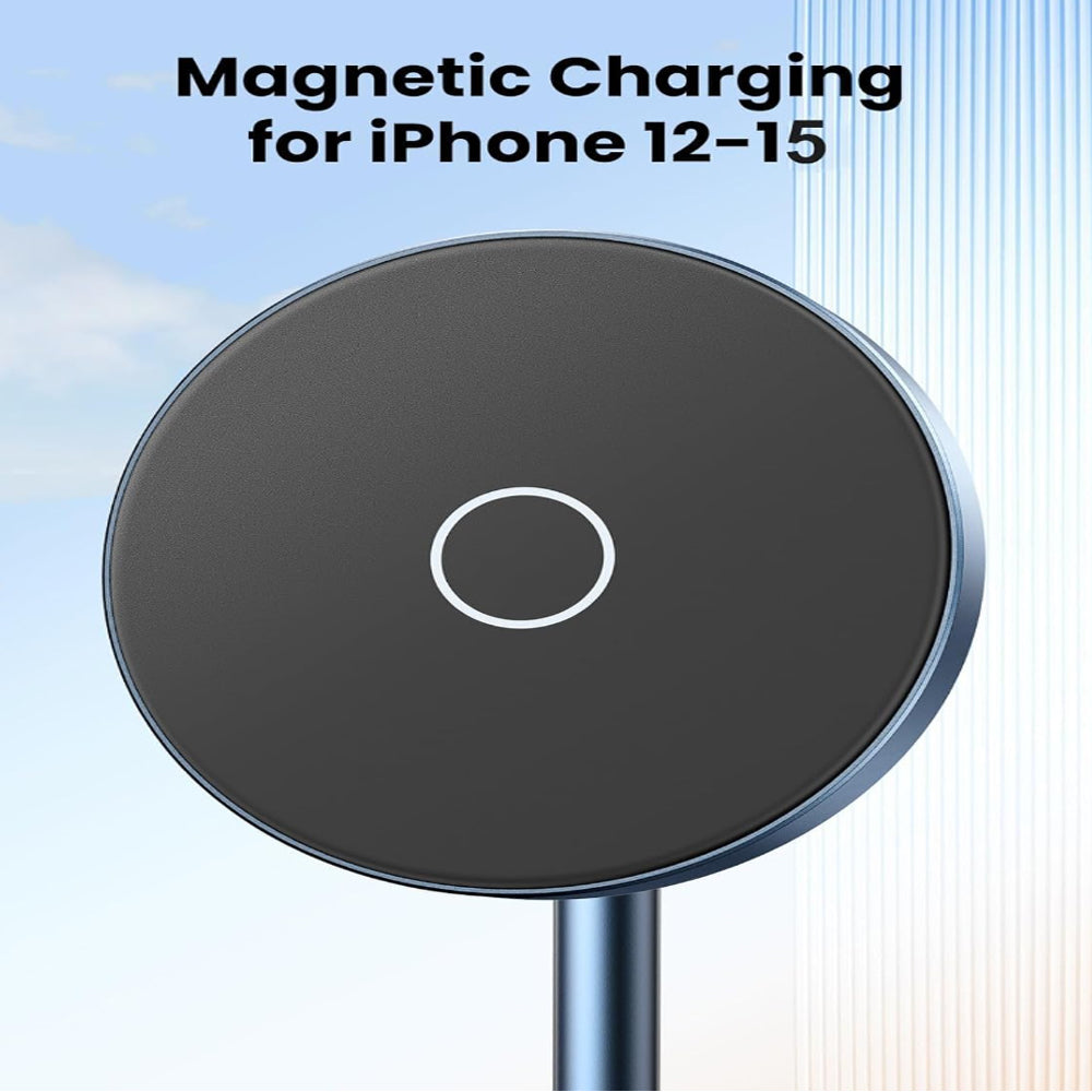 UGREEN 2 in 1 Magnetic Charging Station 20W Wireless Charger with Silicon MagSafe Panel, 90° Tilt, 360° Rotary for iPhone 16/15/14/13/12 Pro Max and Airpods 2/3 Pro 2 - Wireless Earbuds | CD317