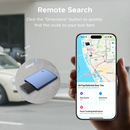 UGREEN Finder Slim 3 1-Pack Smart Finder Locator with MagSafe Magnetic Charging and Apple Find My App Support