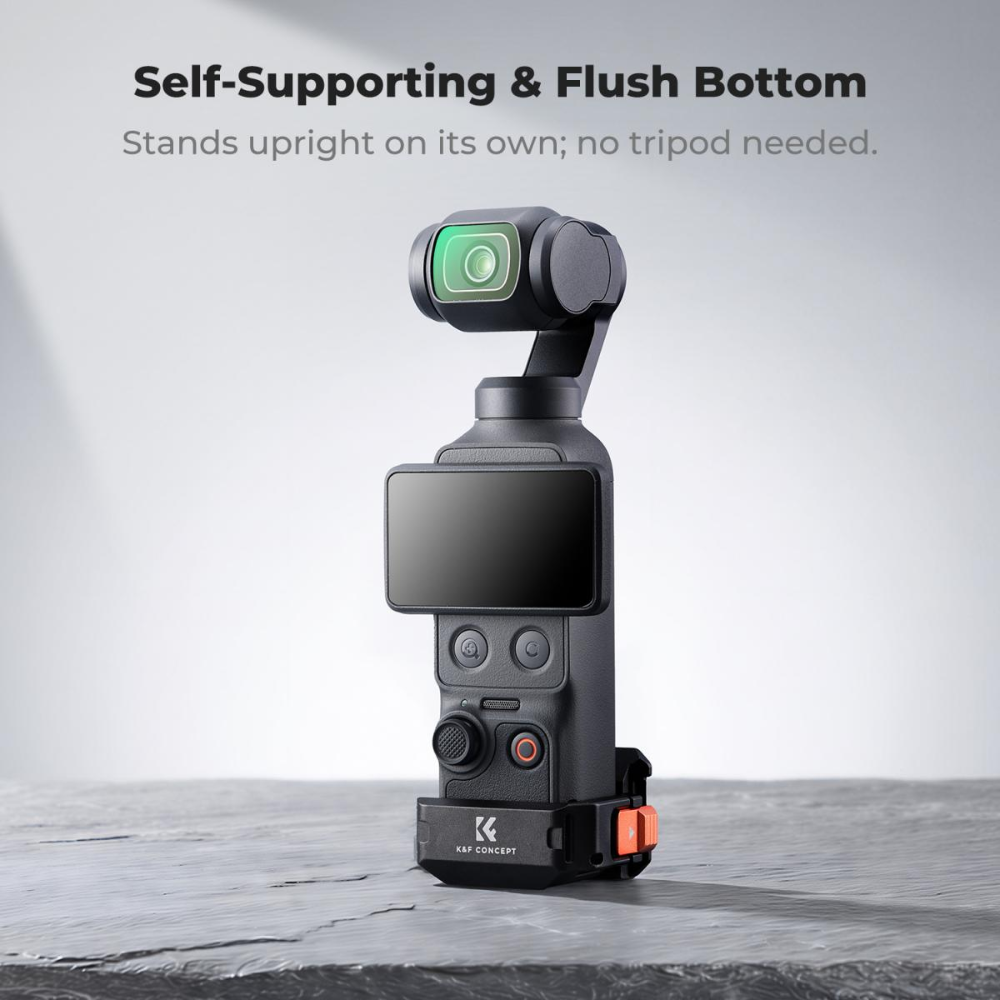 K&F Concept Multifunctional Aluminum Alloy Extension Mount for DJI Osmo Pocket 4/3