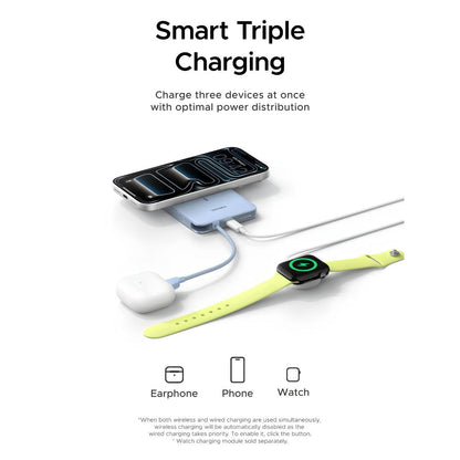 UGREEN MagFlow Air 10000mAh Magnetic Wireless Power Bank