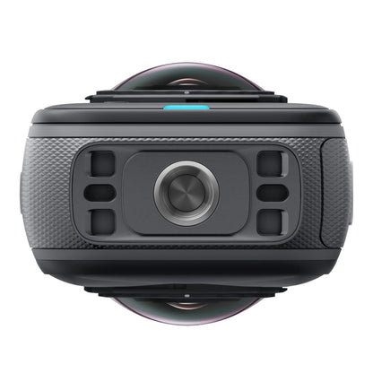 Insta360 X5 8K UHD 360° Action Camera Essential Bundle Kit with CMOS 72MP, Active HDR, Replaceable Lens, 49ft Waterproof, 2400mAh Max 185Mins Battery Life, Horizon Lock & Invisible Selfie Stick Effect for Content Creation & Videographers