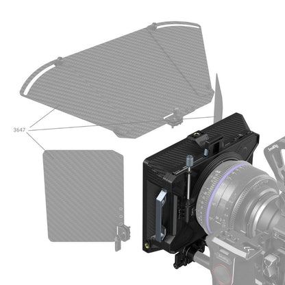 SmallRig Star-Trail Multifunctiol Modular Matter Box (Φ95mm) with VND Filter Kit, Carbon Fiber Top Flag, and Lens Hood for Mirrorless Cameras | 3645