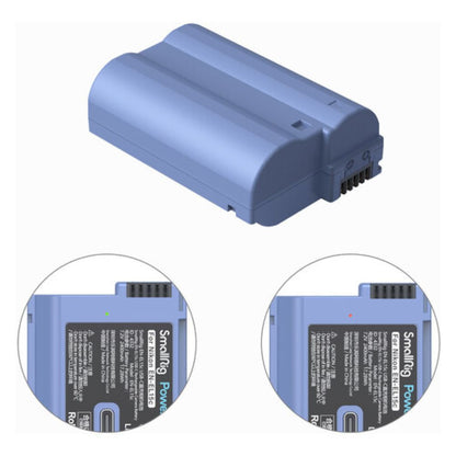 SmallRig EN-EL15c Rechargeable Li-Ion Battery 2400mAh 7.2V with USB-C Direct Charging for Selected NIKON Cameras Z8, Z7II, Z7, Z6II, Z6, Z5, D850, D810, D810A, D780, D750, D610, D500, D7500, D7200 | 4332B |  4966