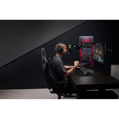 RODE XCM-50 Professiol Condenser Microphone USB-C (Plug & Play) with 360° Swing Mount and Tripod Desktop Stand - Cardioid Polar Pattern, Interl Pop Shield & Capsule Shock Mount, and Zero-latency Headphone Output for Streaming & Gaming