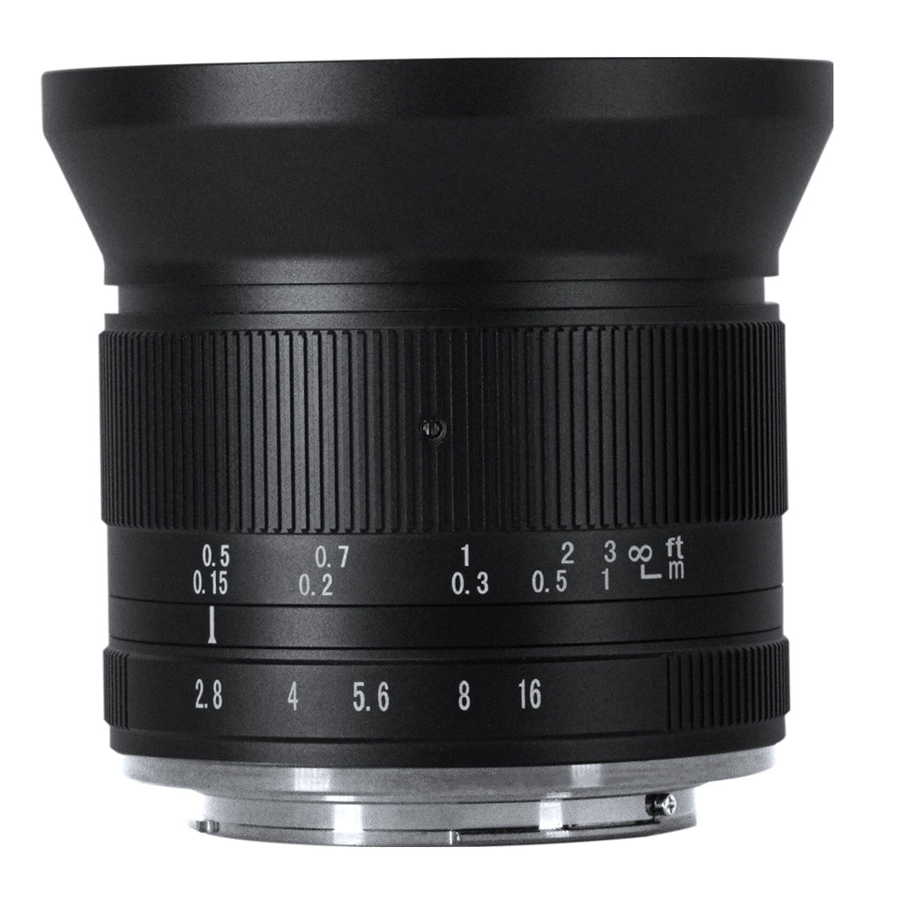 7Artisans 12mm F/2.8 Mark II APS-C Format Nikon Z Mount Wide Angle Prime Lens MF Manual Focus Large Aperture for Mirrorless Cameras