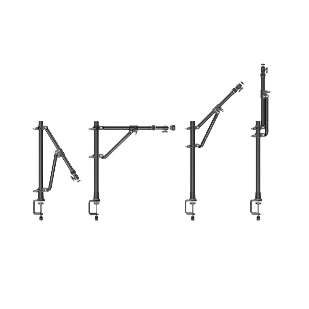 SmallRig Camera Desktop Overhead Bracket for Photography and Live Streaming with 3kg Load Capacity, Triangular Support Structure, Adjustable Crossbar, and Cable Management | 4304