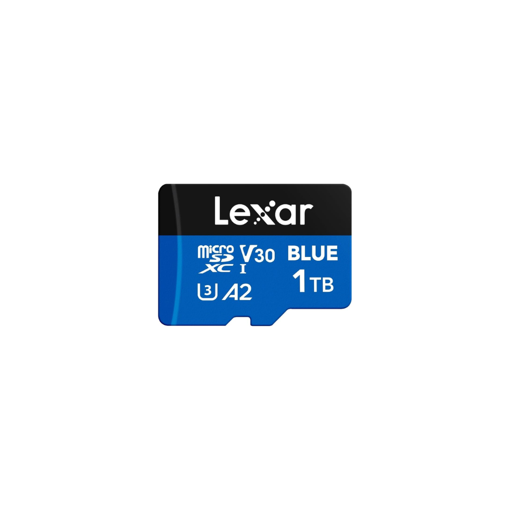 Lexar BLUE microSDXC UHS-I V30 A2 U3 Class 10 Memory Card - 160MB/s Read Speed | 256GB / 512GB / 1TB