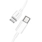 YOOBAO YB-415 36W 1M PD Fast Charging Cable USB Type-C to Lightning - White
