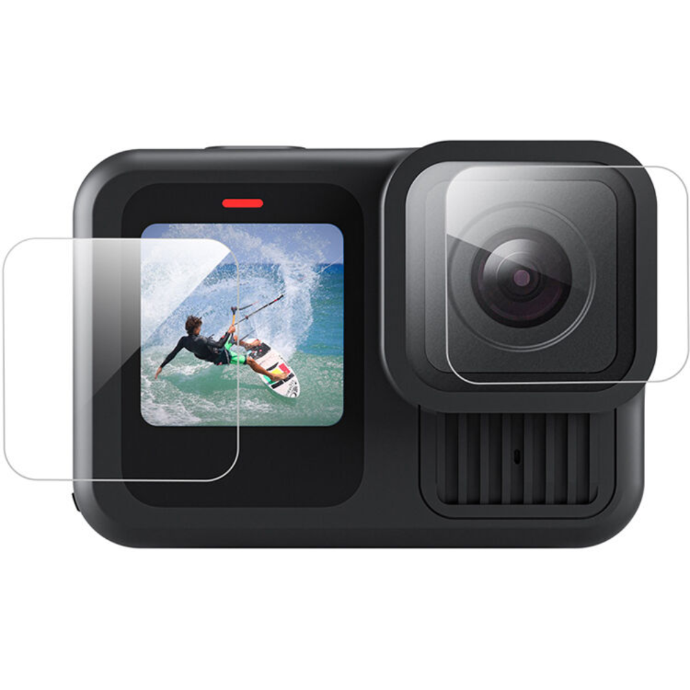 TELESIN 9H HD Tempered Glass Screen Protector for GOPRO HERO 13 Action Camera