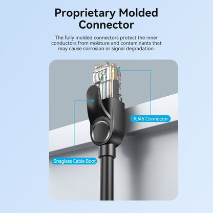 [CLEARANCE] Vention 3m CAT6 UTP Ethernet Patch Cable with 1000Mbps High-Speed Network Data for Laptop, Mobile Phone, Game Console, Desktop, Television, Projector, Printer | IBNBI