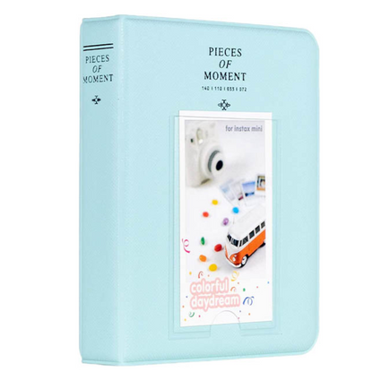 Pikxi AM64 3 Cute Photo Album with 64 Pockets Photos for Fujifilm Instax Mini Instant Camera (Available in Different Colors)