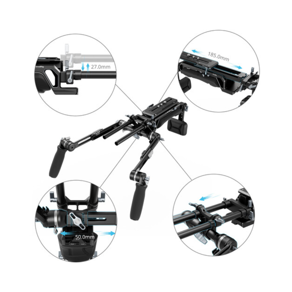 SmallRig SR009 HawkLock VCT-14 Type Shoulder Rig | 5199