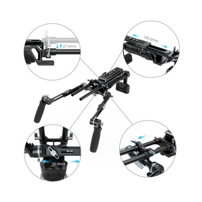 SmallRig SR009 HawkLock VCT-14 Type Shoulder Rig | 5199