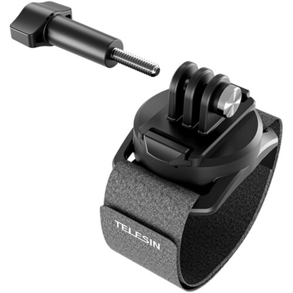 TELESIN 360° Wrist / Palm Velcro Lock Strap for GoPro Insta360 DJI OSMO SJCAM Action Cameras