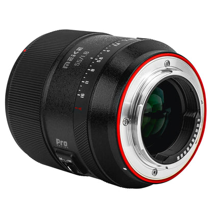 [CLEARANCE] Meike 55mm Pro f/1.8 STM Standard Portrait Prime Lens Full Frame Sony E Mount Auto / Manual Focus for Sony A Series Mirrorless Cameras