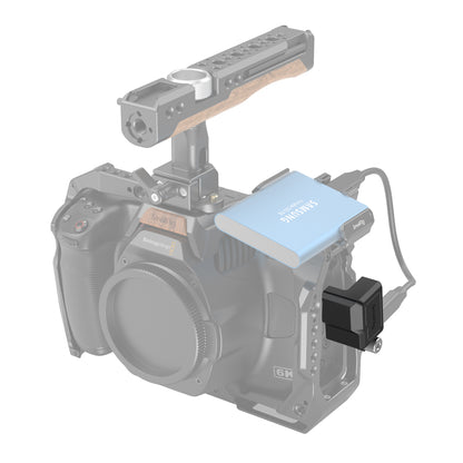[CLEARANCE] SmallRig Compact Combination HDMI and USB Type-C Right-Angle Adapter with Stainless Steel And PVC Construction and Mounting Screws for BMPCC 6K Pocket Cinema Camera 3289