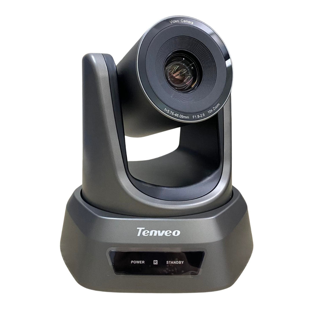 [CLEARANCE] Tenveo TEVO-NV10U 1080P HD PTZ Video Conference Web Camera with USB 2.0 Video Output, 10X Optical Zoom, IR Remote Control, Pan, Tilt and Zoom Features