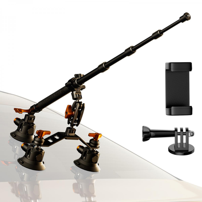 K&F Concept 3 in 1 Suction Cup Camera Mount Kit 360° Car Mount Kit | KF31-197