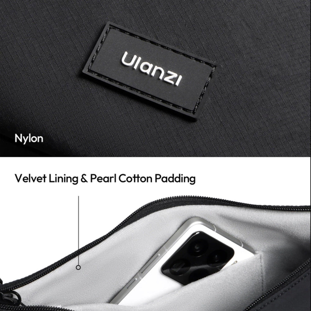Ulanzi HMN1 Crescent Shoulder 2-way Style Bag Crossbody or shoulder Adjustable strap - Available Color