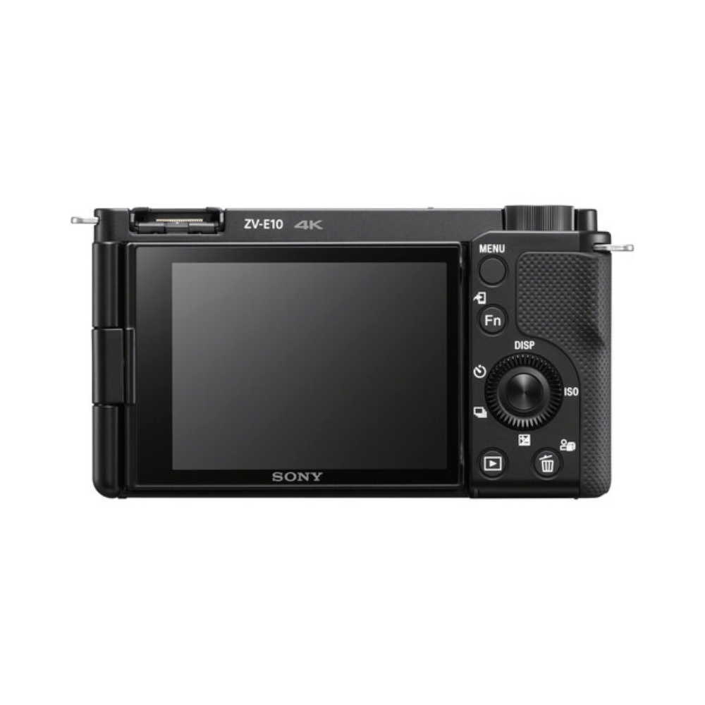 Sony ZV-E10 Mirrorless Vlog Camera w/ 16-50mm F3.5-5.6 OSS II Lens & GP-VPT3 Wireless Shooting Grip