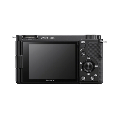 Sony ZV-E10 Mirrorless Vlog Camera w/ 16-50mm F3.5-5.6 OSS II Lens & GP-VPT3 Wireless Shooting Grip