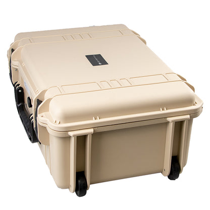 Eirmai R600 Durable and Waterproof Suitcase Hardcase with 2 Customizable Detachable Sponges for Cameras, Drones, and Accessories - Available Color
