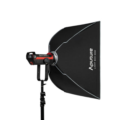 Aputure Light Box 60x90cm Rectangular Softbox with Bowens S Mount Speed Ring for LS 120d 300 600 & Amaran COB 60 100 200 LED Monolights for Photography Video Vlogging Live Streaming Broadcast and Film Production Studio Lighting Equipment