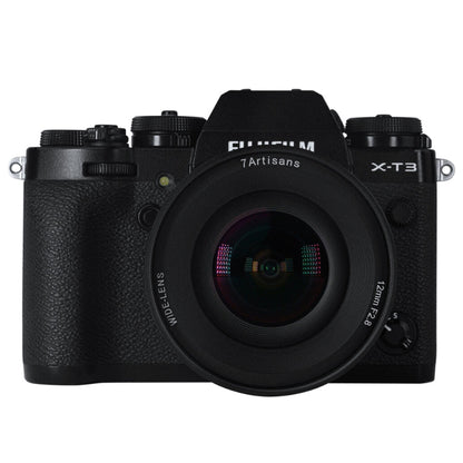 7Artisans 12mm F/2.8 Mark II APS-C Format Fujifilm X Mount Wide Angle Prime Lens MF Manual Focus Large Aperture for Mirrorless Cameras