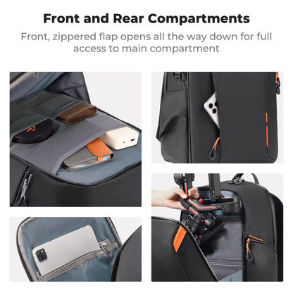 K&F Concept Multifunctional Large DSLR Camera Backpack for Travel Outdoor Photography
