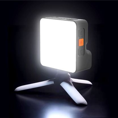 Luxceo P20RGB 20W RGB Video Light, 1400 Lumens Max, 2500K-9000K Color Temperature, 36000 Colors, 20 Lighting Effects, CRI 95+, TLCI 99