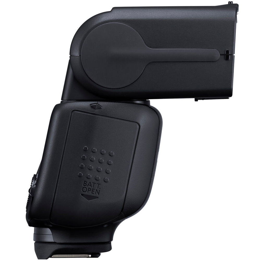 Canon Speedlite External Flash for EOS and PowerShot Digital Camera with Wireless Radio Trigger and Smartphone App Control, Guide Number 131' / 197' at ISO 100, Multifunction Shoe, LCD Screen Display Panel for Photography | EL-10 EL-5