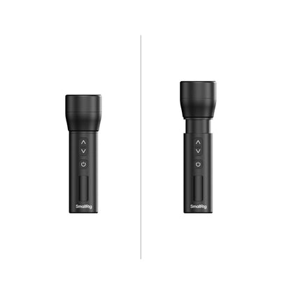 SmallRig RF 05B Portable Zoom LED Video Light 1900K-8000K with 12 FX Lightning Effects & OLED Display