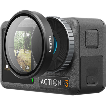 TELESIN Circular Polarizer CPL and ND Filter Set for DJI Osmo Action 3