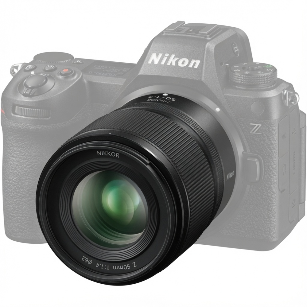 Nikon NIKKOR Z 50mm f/1.4 Prime Lens for Nikon Z Mirrorless Cameras