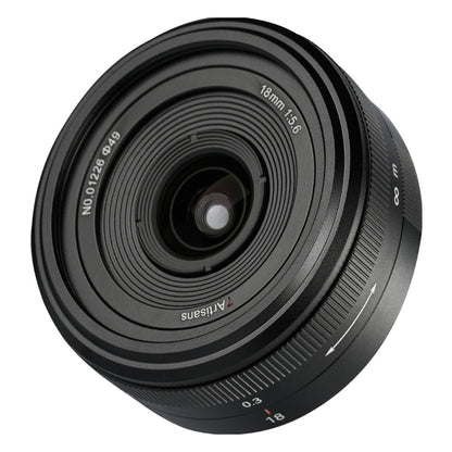 7Artisans 18mm F/5.6 Full Frame Format Nikon Z Mount Wide Angle Prime Pancake UFO Slim Lens MF Manual Focus for Mirrorless Cameras