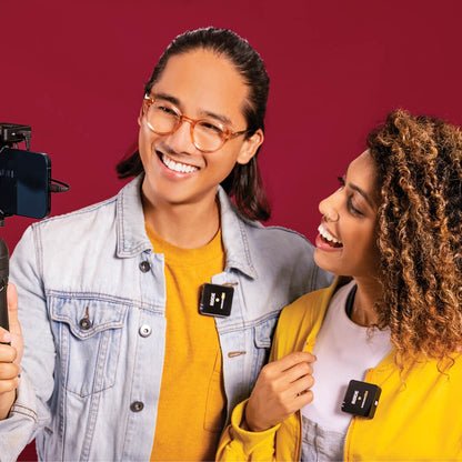 RODE Wireless Go II Omnidirectiol Clip-On Microphone (TX Transmitter Only) with 200m Max Operating Range and 40 hours Onboard Recording for GO II RX, ME RX, RODECaster Pro II, and Duo