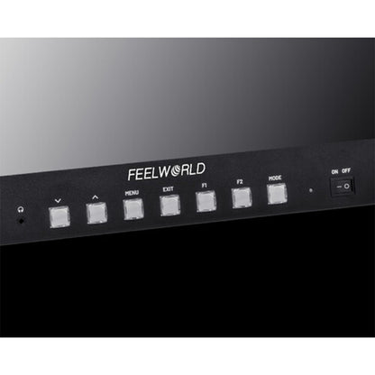 FEELWORLD FVM215 (21.5") High-Bright 1000nit Broadcast Monitor for 4K 60Hz Support, 3G-SDI & HDMI In & Out, V-Mount Battery Plate, 3D LUT, Waveform for Professional Videography Cinematic Production