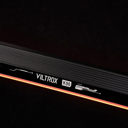 Viltrox K90 30W RGB Magnetic Handheld 38" Dual LED Light Stick Kit 2.4GHz Wireless, 2500K~8500K CCT Range, 3300mAh Battery with 26 Light Effect Presets, Onboard / App / Remote Controls for Studio and Lighting Equipment