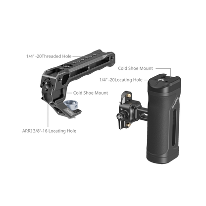 SmallRig Mini NATO Side Grip and ARRI Top Handle Kit for Camera Cage | 5949