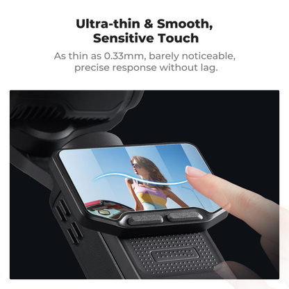 K&F Concept 2 Screen Protector for Insta360 Luna Ultra, 9H Tempered Glass, 0.33mm Ultra-Thin
