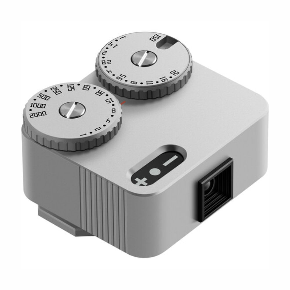 TTArtisan Light Meter II Alog Illuminometer APS-C Frame, F/2.0 Large Aperture with Dual Tuning Dial and Light Indicator, 23 Stop Shutter Speeds for E / X / Z / M43 / RF Mount Mirrorless Cameras and Photography | Black, Silver