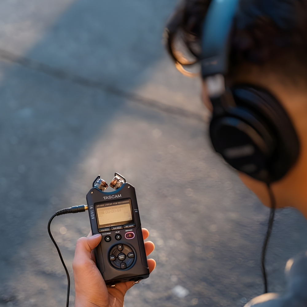 TASCAM DR-40X 4-Channel / 4-Track Portable Audio Recorder