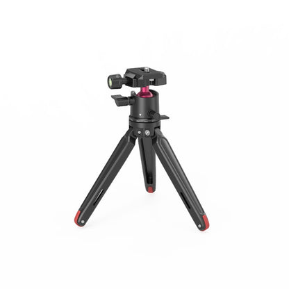 [CLEARANCE] SmallRig Mini Tabletop Tripod and Panoramic Ball Head with Knob and Arca-Type QR Quick Release Plate, 1/4"-20 Screws for Compact DSLR and Action Camera, Smartphones BUT2664