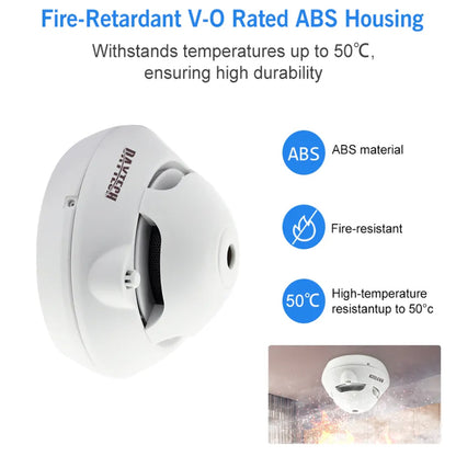 DAYTECH Photoelectric Standalone Smoke Detector Fire Preventive Alarm System for Home, Office, School, Hotel, Hospital, Restaurant Indoor Establishments | SM06TA