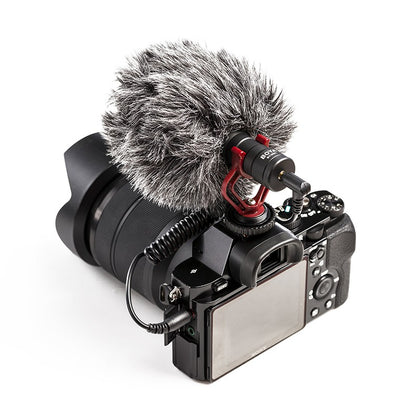 Boya BY-MM1 Compact On-Camera Smartphone Video Microphone for Youtube Vlogging Vlog Livestream Recording Tiktok Mic ASMR