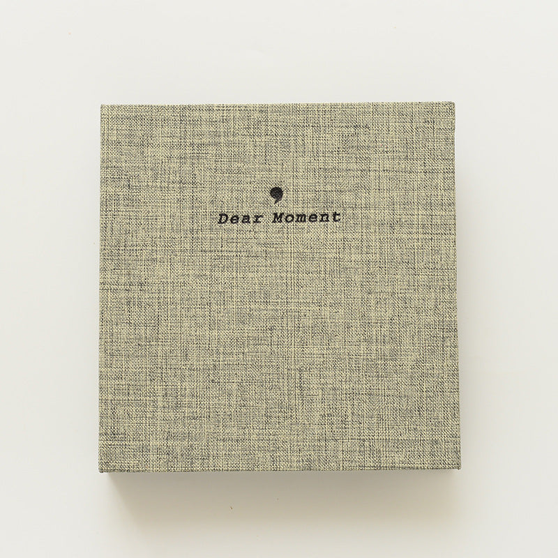 Pikxi AM100 100-Pocket Cotton Linen Photo Album for Fujifilm Instax Mini Instant Camera